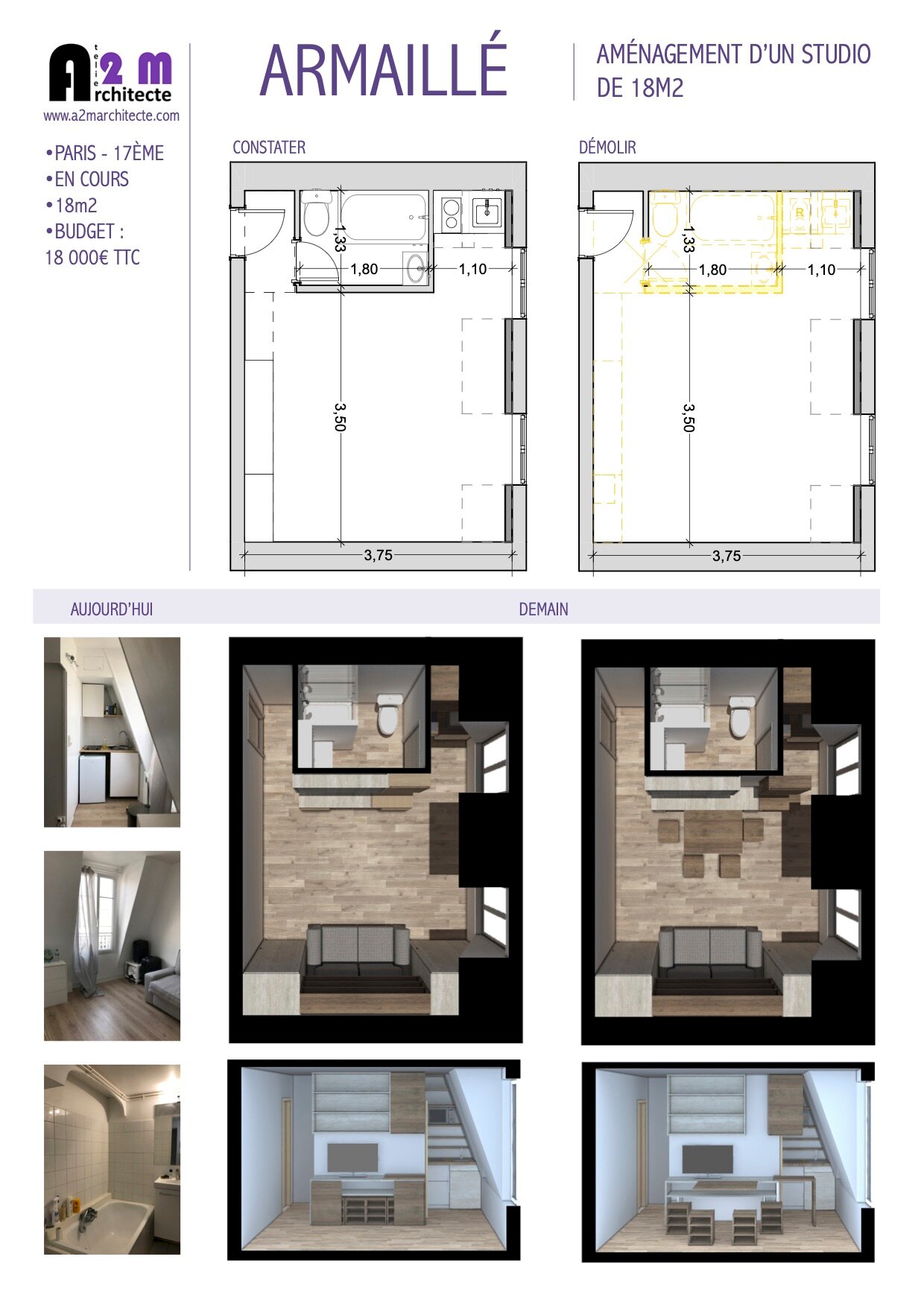découvrez nos conseils pratiques et estimations de coût pour rénover un studio à paris 15, afin d'optimiser votre espace et valoriser votre investissement.